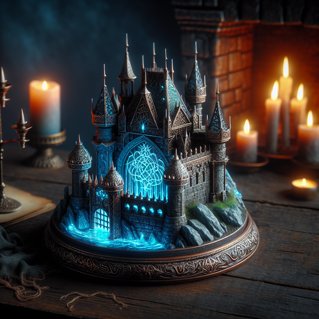 要塞ミニチュアモデル「砦の守護者」